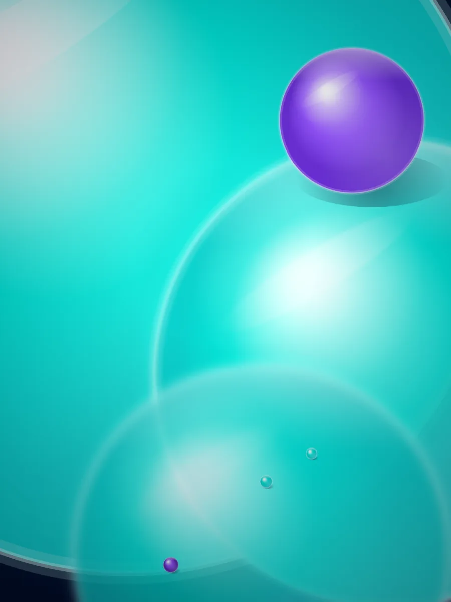 A macro render of the teal glass material: the client and social discipline.