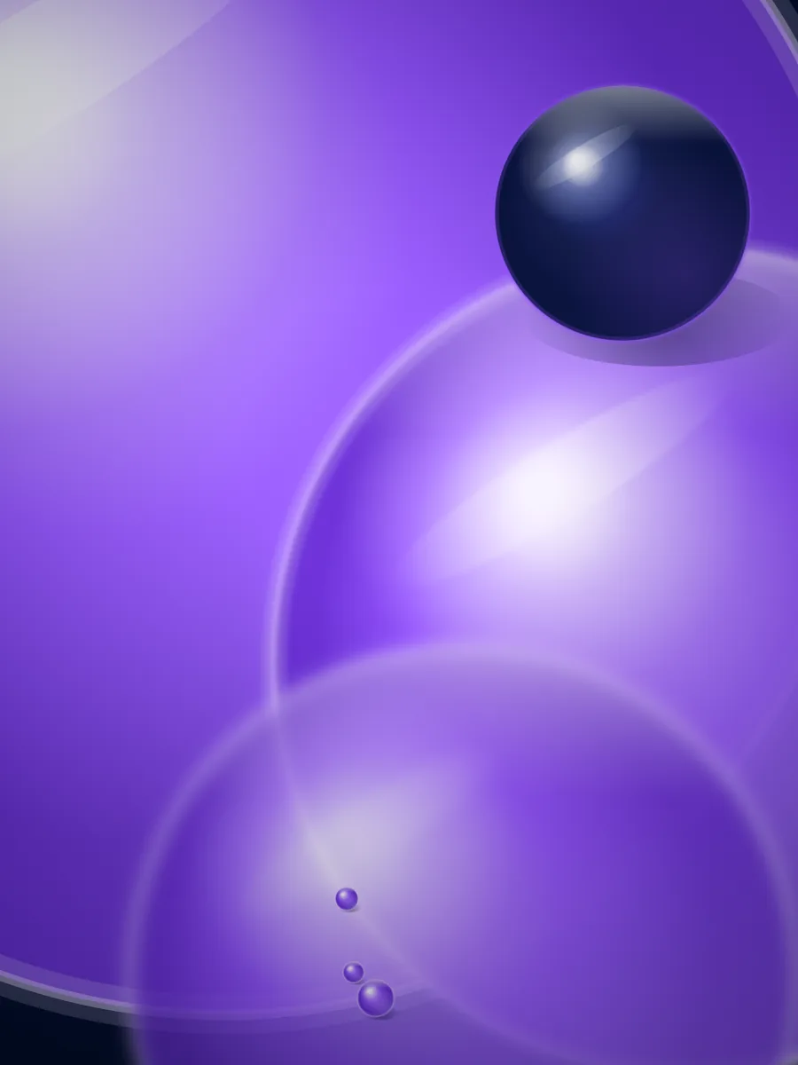 A macro render of the violet pearl material: strategy and sales.